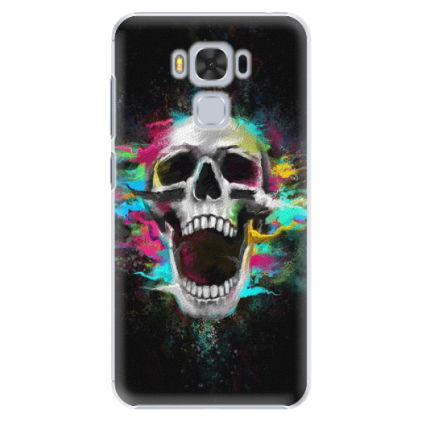 Plastové puzdro iSaprio - Skull in Colors - Asus ZenFone 3 Max ZC553KL