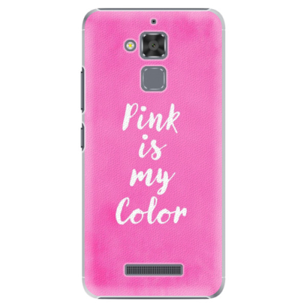 Plastové puzdro iSaprio - Pink is my color - Asus ZenFone 3 Max ZC520TL