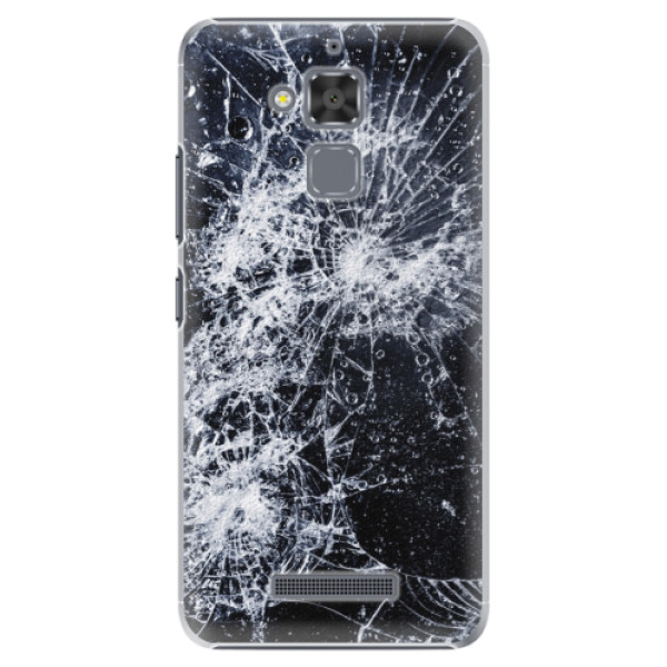 Plastové puzdro iSaprio - Cracked - Asus ZenFone 3 Max ZC520TL