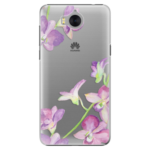 Plastové puzdro iSaprio - Purple Orchid - Huawei Y5 2017 / Y6 2017