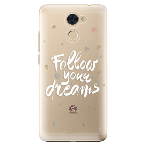 Plastové puzdro iSaprio - Follow Your Dreams - white - Huawei Y7 / Y7 Prime