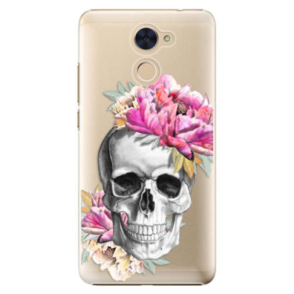Plastové puzdro iSaprio - Pretty Skull - Huawei Y7 / Y7 Prime