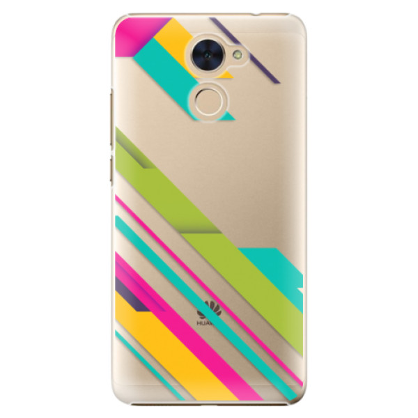 Plastové puzdro iSaprio - Color Stripes 03 - Huawei Y7 / Y7 Prime