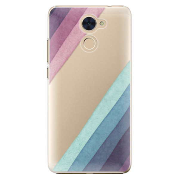 Plastové puzdro iSaprio - Glitter Stripes 01 - Huawei Y7 / Y7 Prime