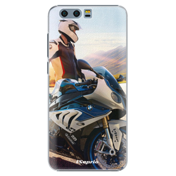 Plastové puzdro iSaprio - Motorcycle 10 - Huawei Honor 9