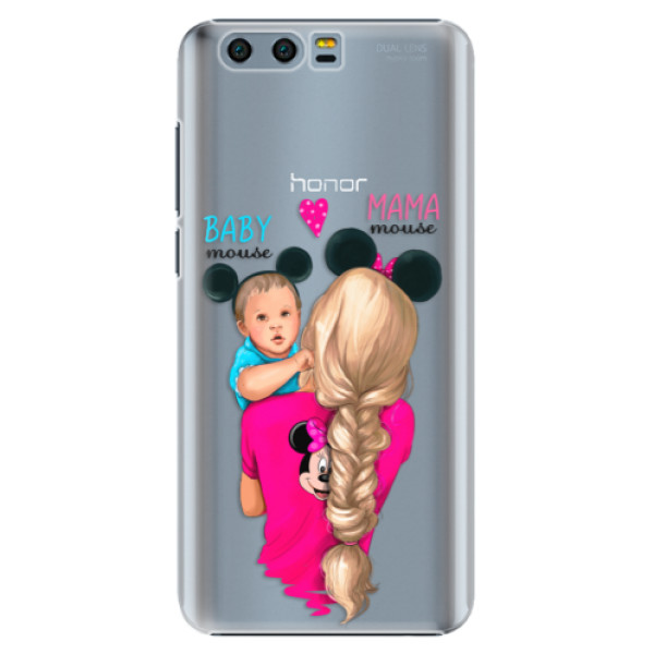 Plastové puzdro iSaprio - Mama Mouse Blonde and Boy - Huawei Honor 9