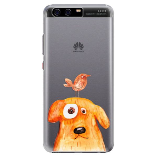Plastové puzdro iSaprio - Dog And Bird - Huawei P10 Plus