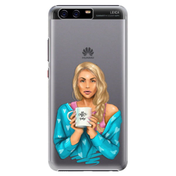 Plastové puzdro iSaprio - Coffe Now - Blond - Huawei P10 Plus