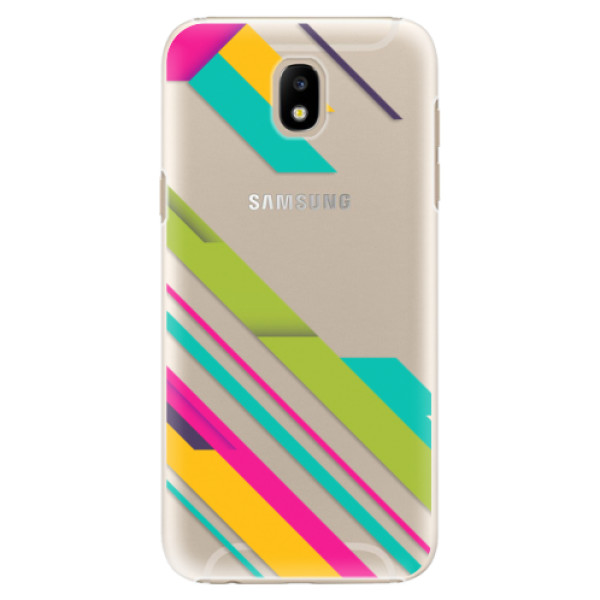 Plastové puzdro iSaprio - Color Stripes 03 - Samsung Galaxy J5 2017