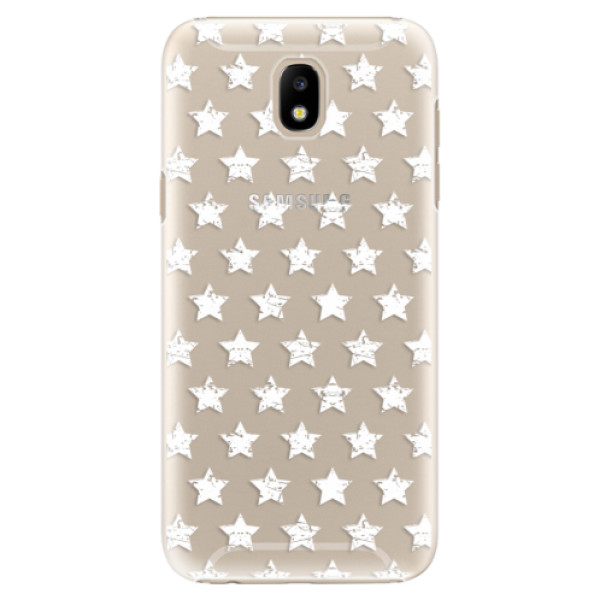 Plastové puzdro iSaprio - Stars Pattern - white - Samsung Galaxy J5 2017