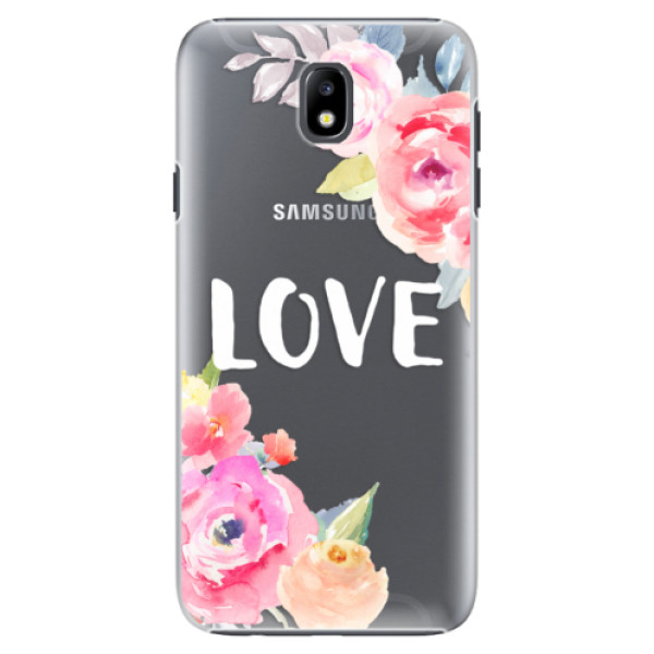 Plastové puzdro iSaprio - Love - Samsung Galaxy J7 2017