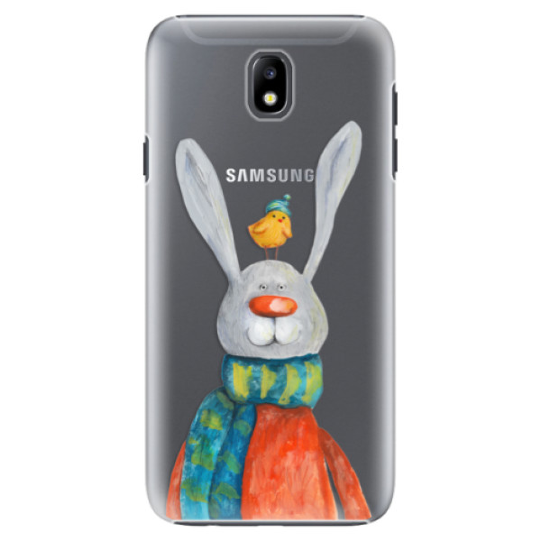 Plastové puzdro iSaprio - Rabbit And Bird - Samsung Galaxy J7 2017