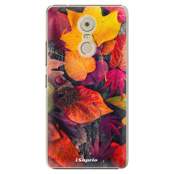Plastové puzdro iSaprio - Autumn Leaves 03 - Lenovo K6 Note