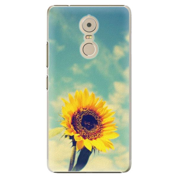 Plastové puzdro iSaprio - Sunflower 01 - Lenovo K6 Note