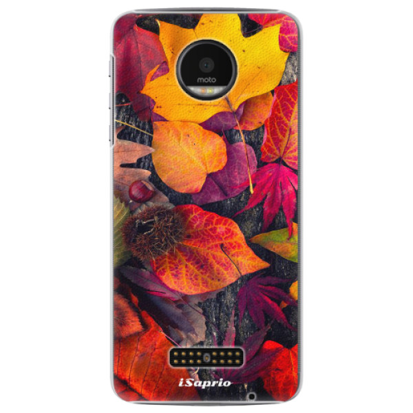 Plastové puzdro iSaprio - Autumn Leaves 03 - Lenovo Moto Z