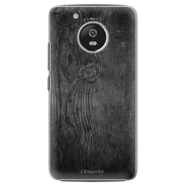 Plastové puzdro iSaprio - Black Wood 13 - Lenovo Moto G5
