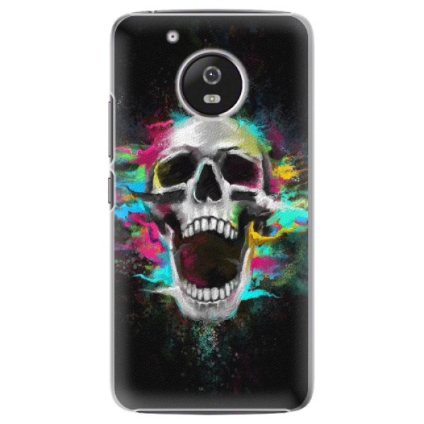 Plastové puzdro iSaprio - Skull in Colors - Lenovo Moto G5