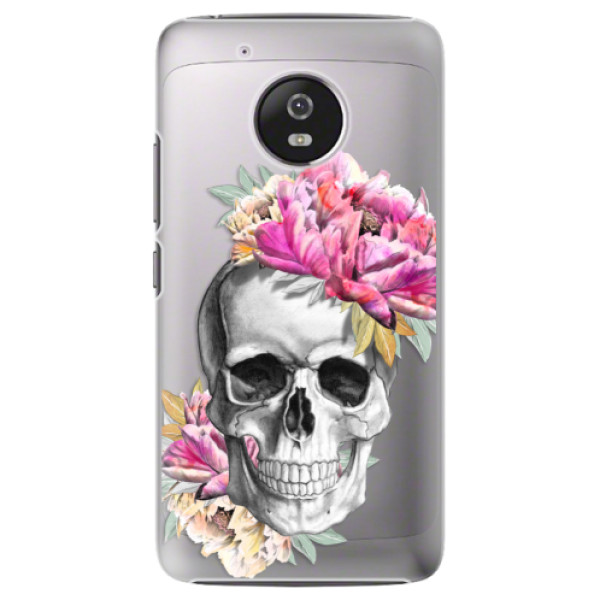 Plastové puzdro iSaprio - Pretty Skull - Lenovo Moto G5