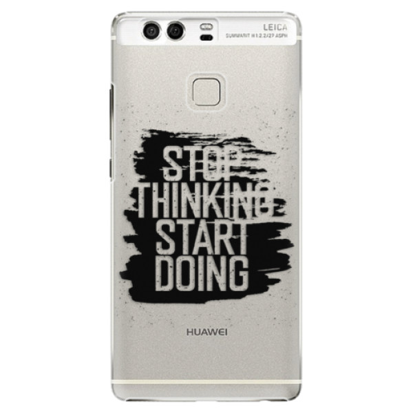 Plastové puzdro iSaprio - Start Doing - black - Huawei P9