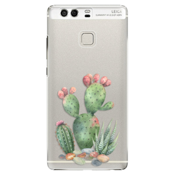 Plastové puzdro iSaprio - Cacti 01 - Huawei P9