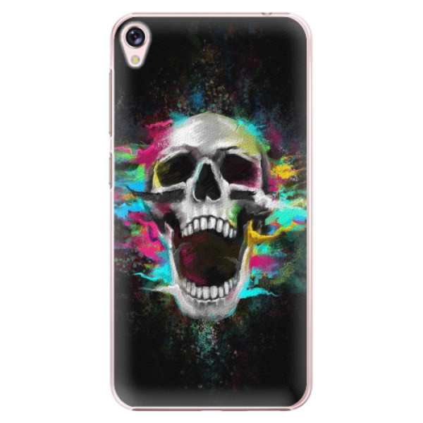 Plastové puzdro iSaprio - Skull in Colors - Asus ZenFone Live ZB501KL