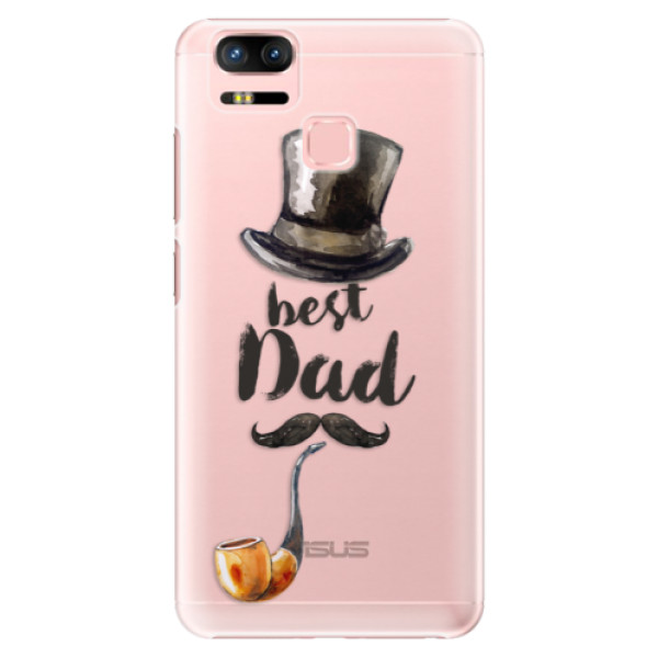 Plastové puzdro iSaprio - Best Dad - Asus Zenfone 3 Zoom ZE553KL