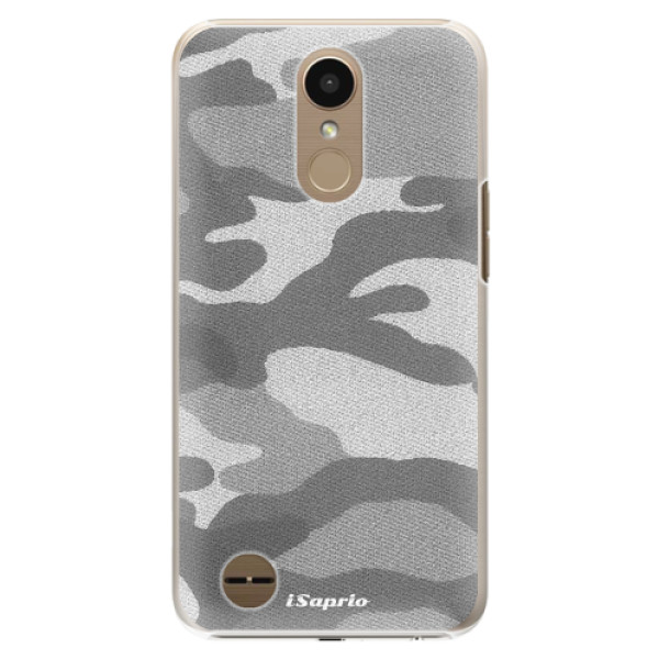 Plastové puzdro iSaprio - Gray Camuflage 02 - LG K10 2017