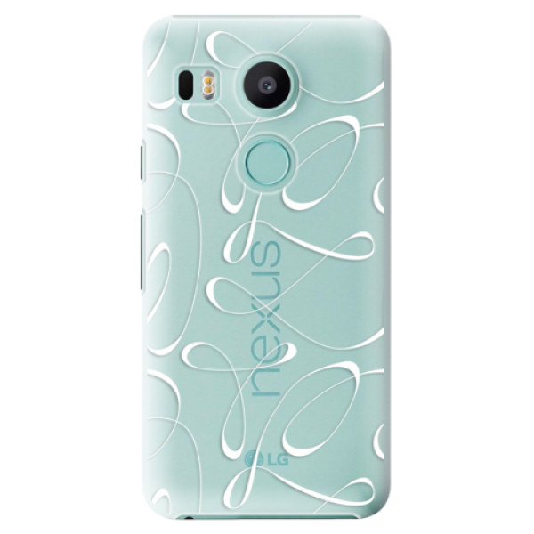 Plastové puzdro iSaprio - Fancy - white - LG Nexus 5X