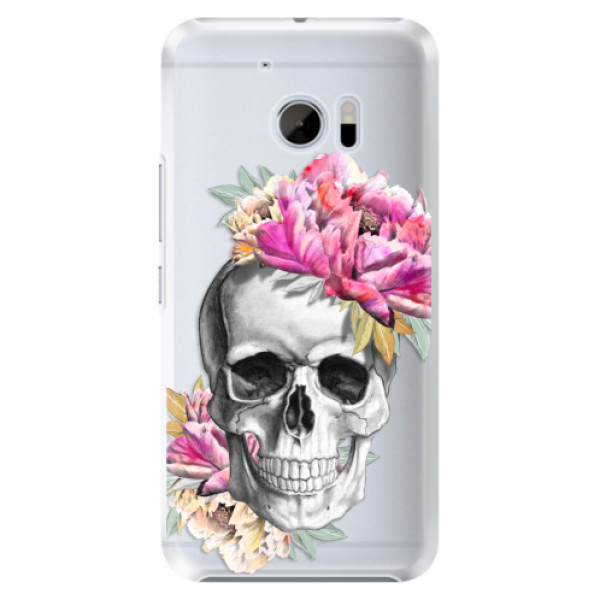 Plastové puzdro iSaprio - Pretty Skull - HTC 10