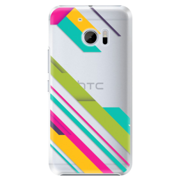 Plastové puzdro iSaprio - Color Stripes 03 - HTC 10