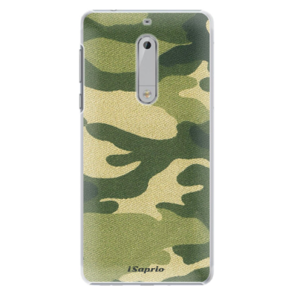 Plastové puzdro iSaprio - Green Camuflage 01 - Nokia 5
