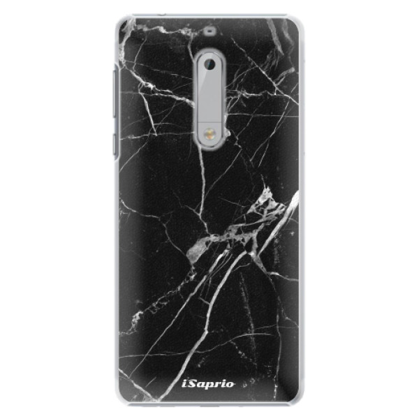 Plastové puzdro iSaprio - Black Marble 18 - Nokia 5