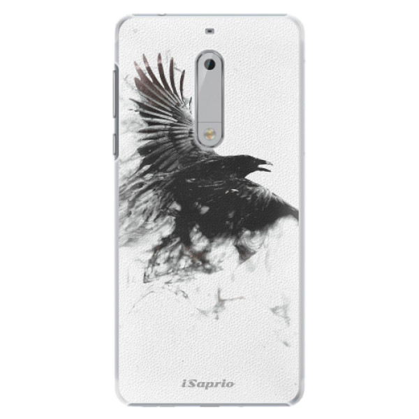 Plastové puzdro iSaprio - Dark Bird 01 - Nokia 5