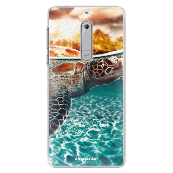 Plastové puzdro iSaprio - Turtle 01 - Nokia 5