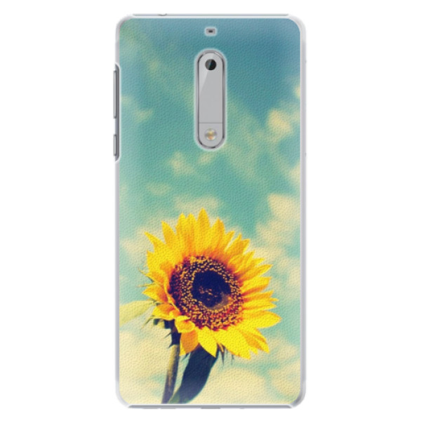 Plastové puzdro iSaprio - Sunflower 01 - Nokia 5