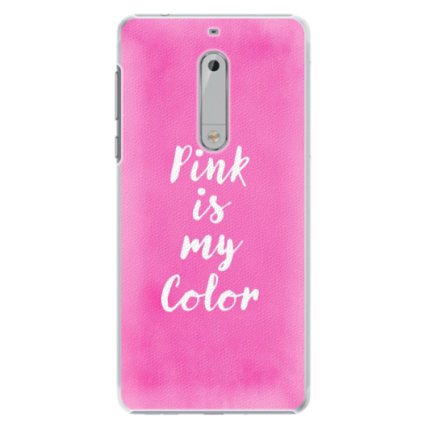 Plastové puzdro iSaprio - Pink is my color - Nokia 5