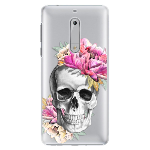 Plastové puzdro iSaprio - Pretty Skull - Nokia 5