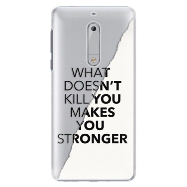 Plastové puzdro iSaprio - Makes You Stronger - Nokia 5