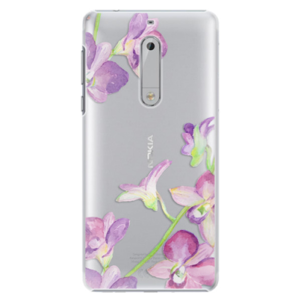 Plastové puzdro iSaprio - Purple Orchid - Nokia 5