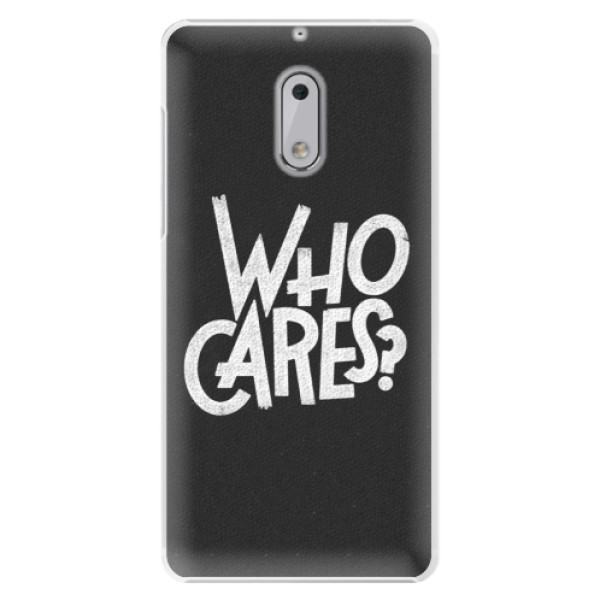 Plastové puzdro iSaprio - Who Cares - Nokia 6