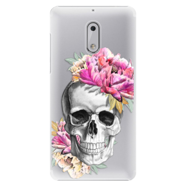 Plastové puzdro iSaprio - Pretty Skull - Nokia 6
