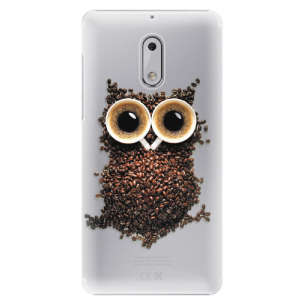 Plastové puzdro iSaprio - Owl And Coffee - Nokia 6