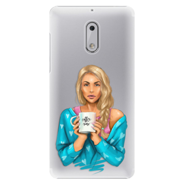 Plastové puzdro iSaprio - Coffe Now - Blond - Nokia 6