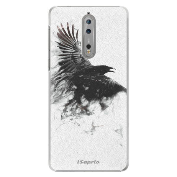 Plastové puzdro iSaprio - Dark Bird 01 - Nokia 8