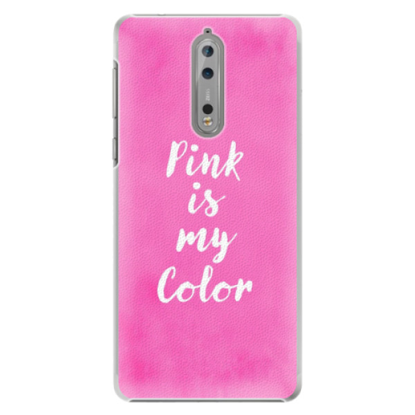 Plastové puzdro iSaprio - Pink is my color - Nokia 8