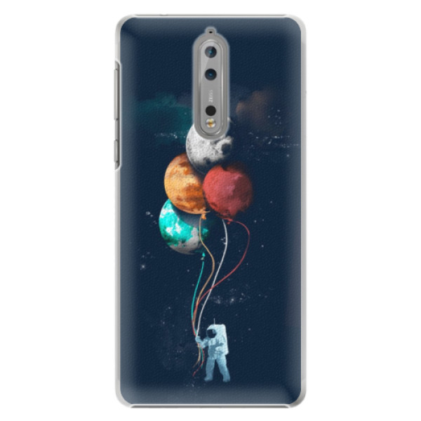 Plastové puzdro iSaprio - Balloons 02 - Nokia 8