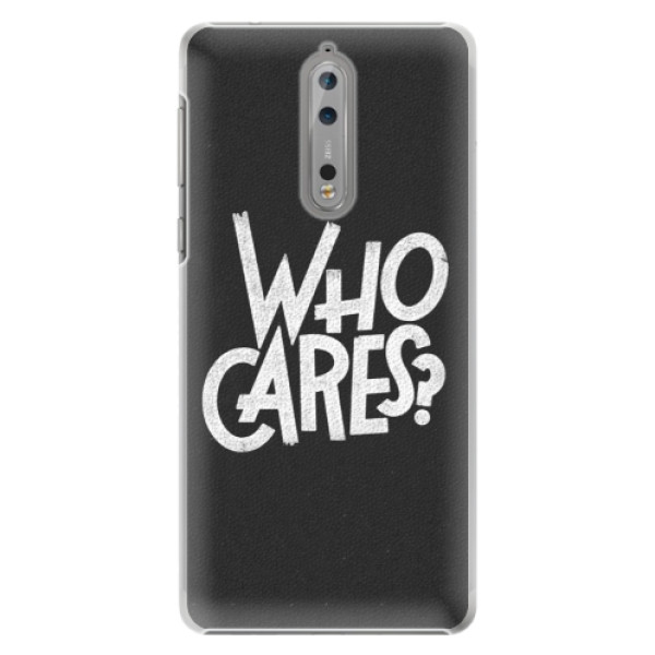 Plastové puzdro iSaprio - Who Cares - Nokia 8