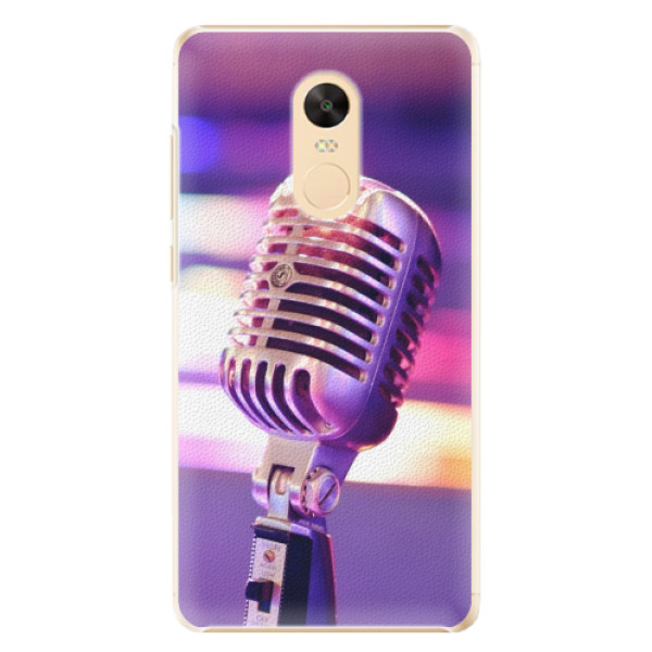 Plastové puzdro iSaprio - Vintage Microphone - Xiaomi Redmi Note 4X