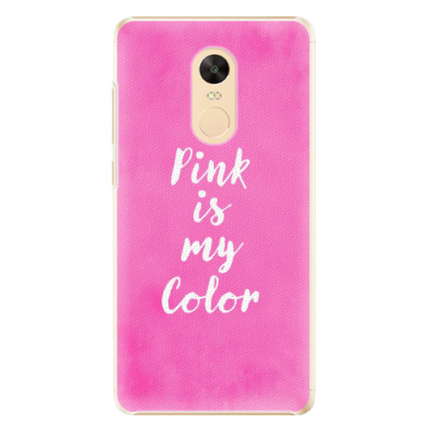 Plastové puzdro iSaprio - Pink is my color - Xiaomi Redmi Note 4X