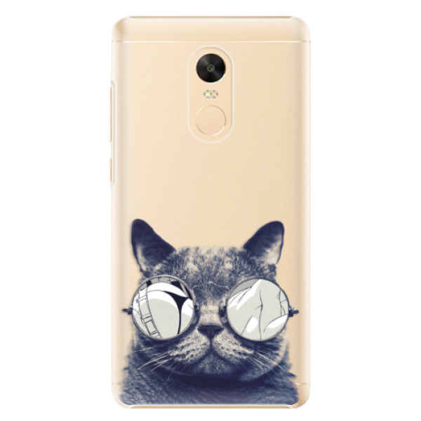Plastové puzdro iSaprio - Crazy Cat 01 - Xiaomi Redmi Note 4X